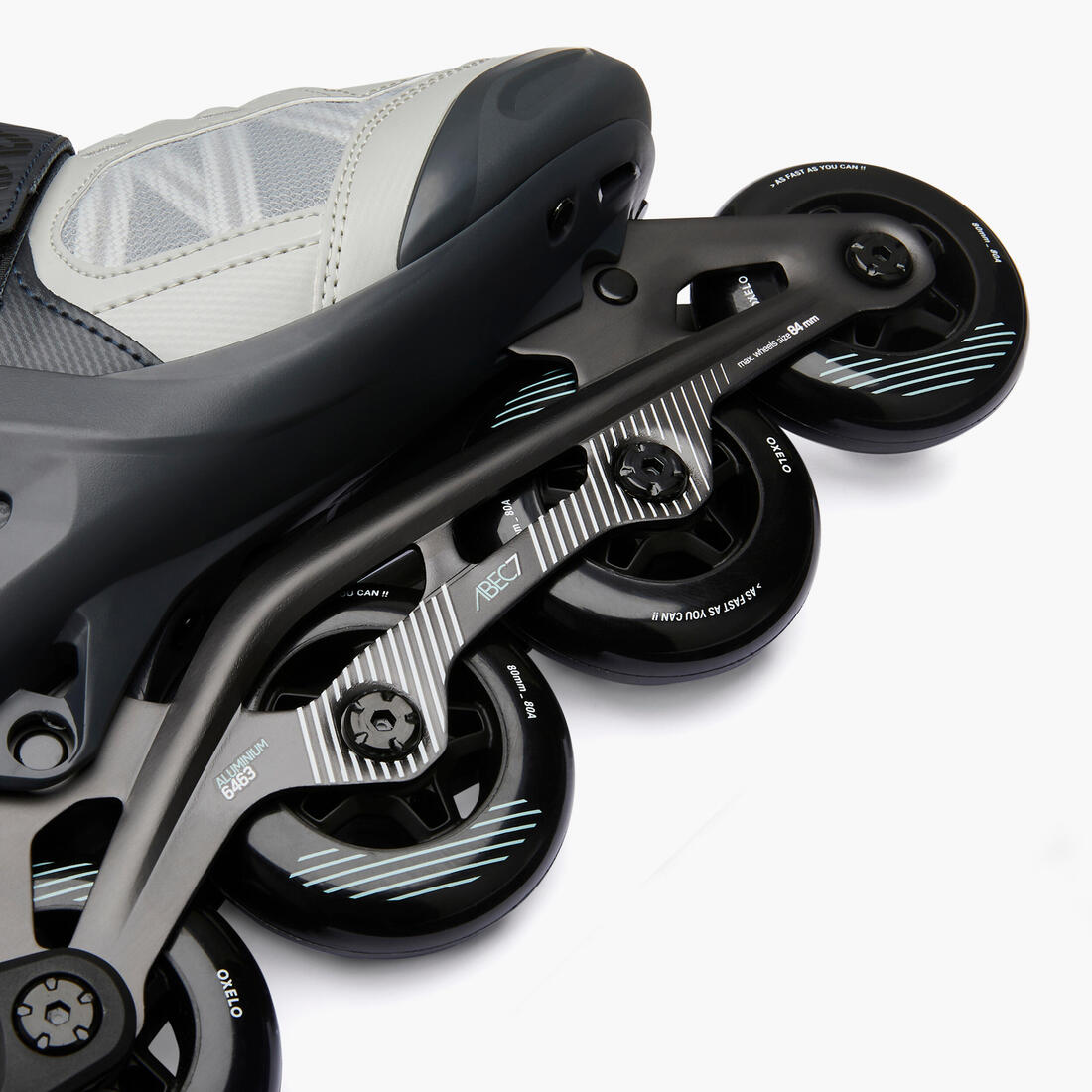Roller fitness adulte fit500 ice grey