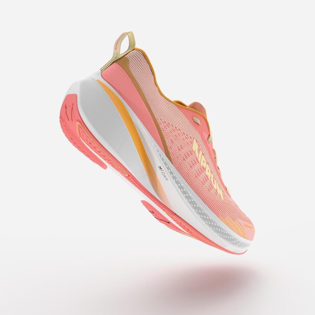 Chaussures de Running Femme, Kiprun Kipcore blanche