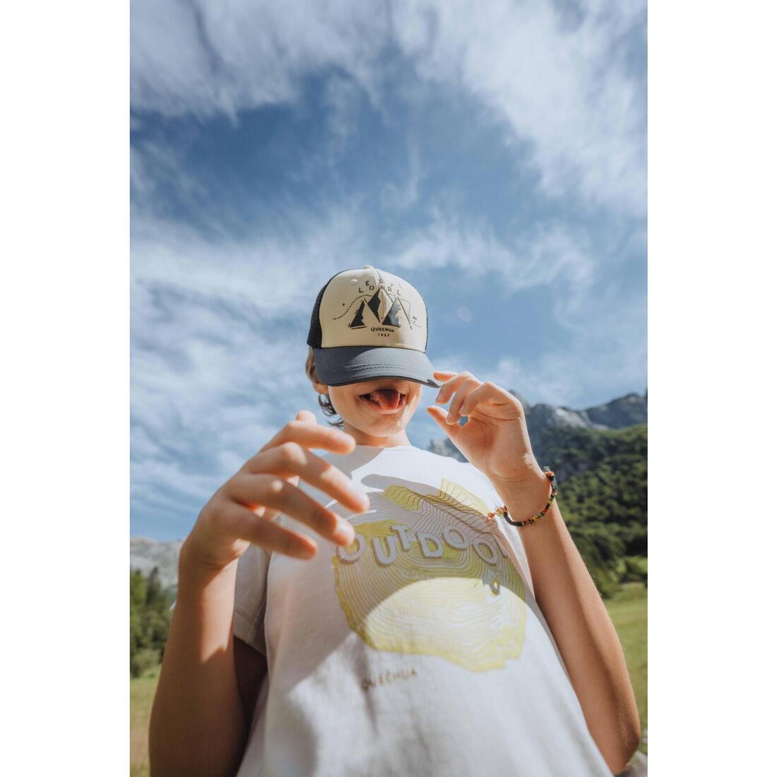 Casquette trucker verte enfant MH100