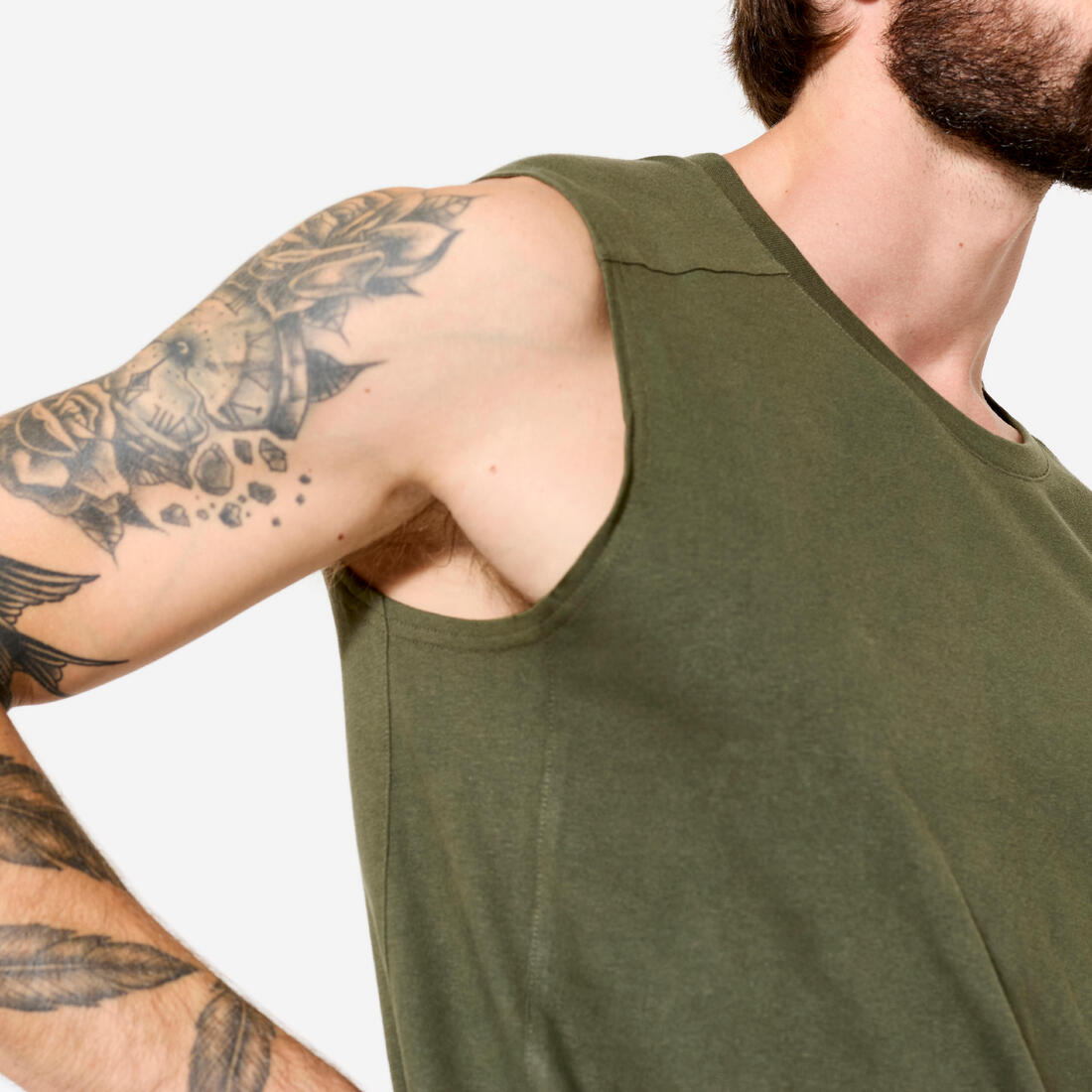 Débardeur extensible Fitness Homme - 500