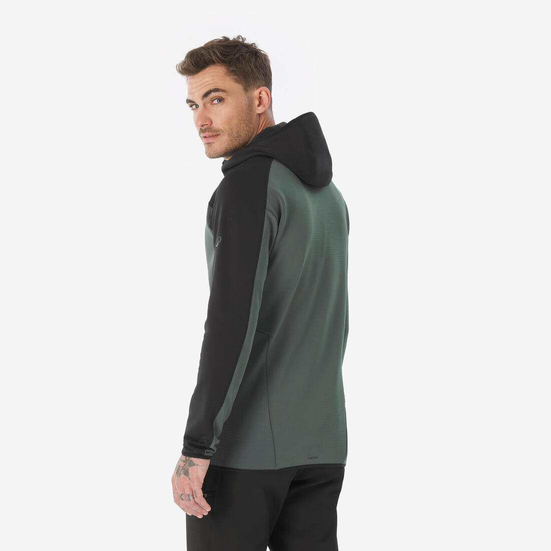 Polaire de randonnée montagne homme, MH500 full zip