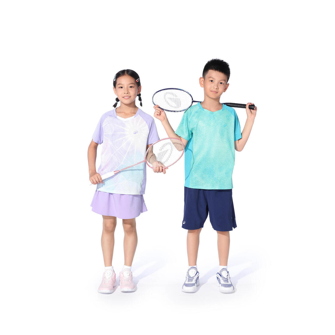 Raquette de Badminton Enfant BR 500 - Bleu Roi