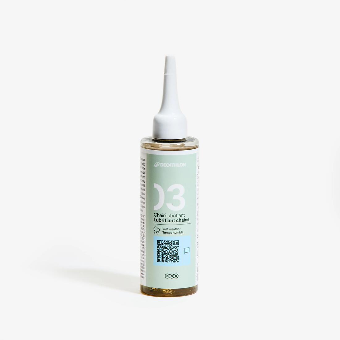 Lubrifiant chaine vélo temps humide 100 ml