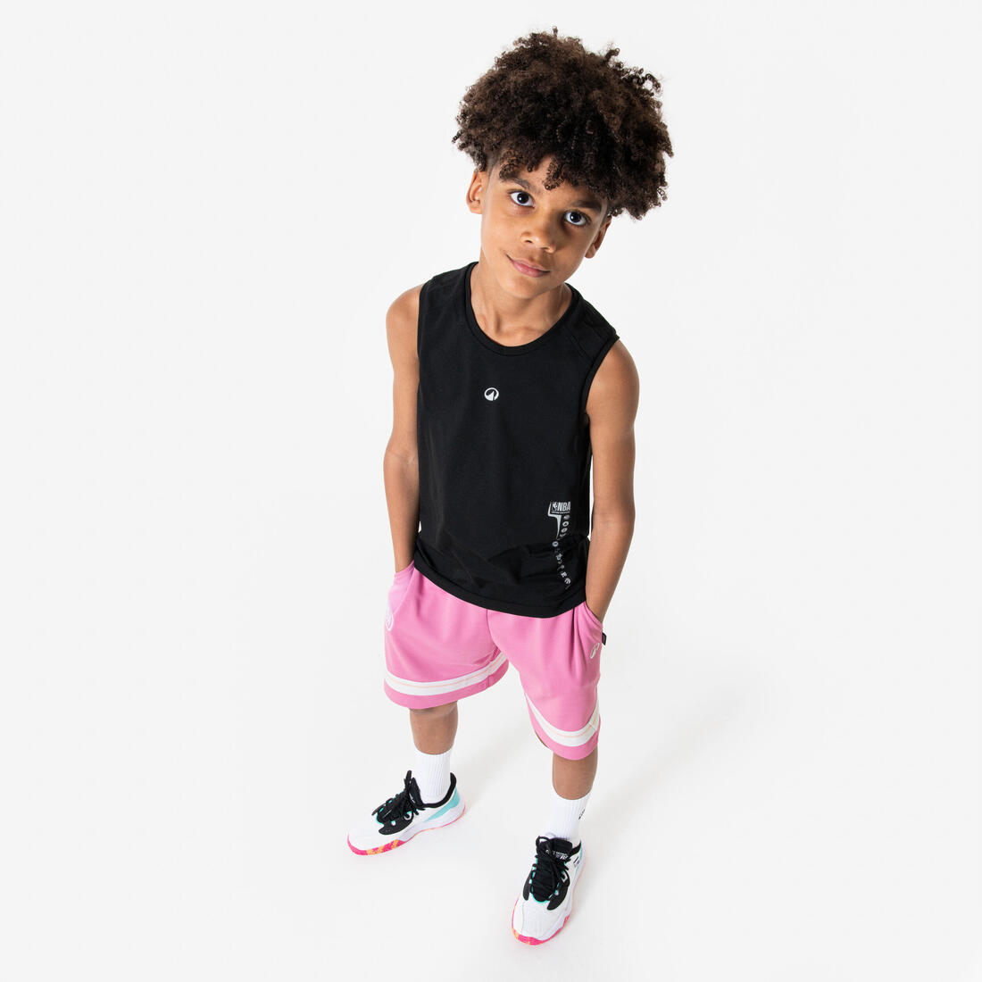Sous-maillot basketball NBA sans manche enfant