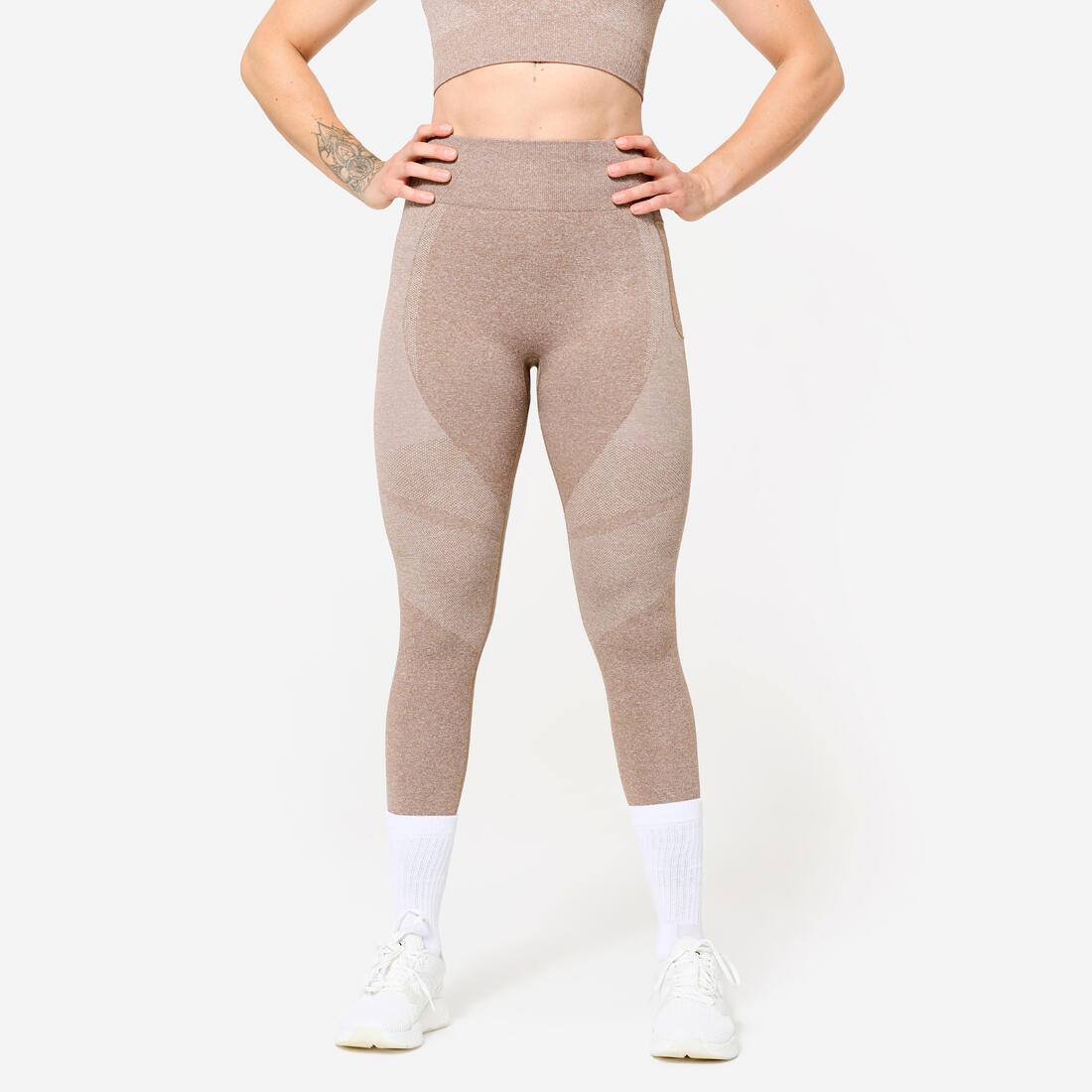 Legging poche téléphone taille haute Fitness Seamless