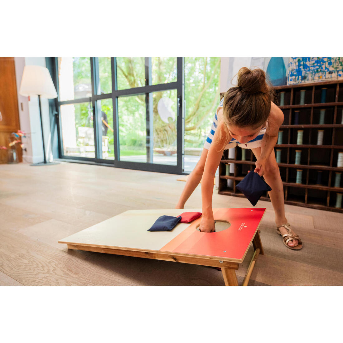 JEU DE CORNHOLE Compact prêt-à-jouer