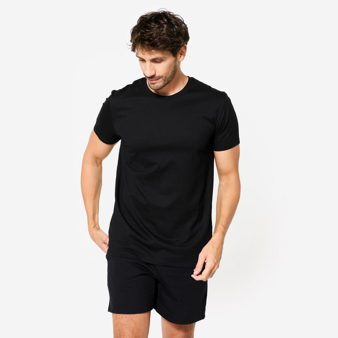 T-shirt fitness coton homme - 100 sportee