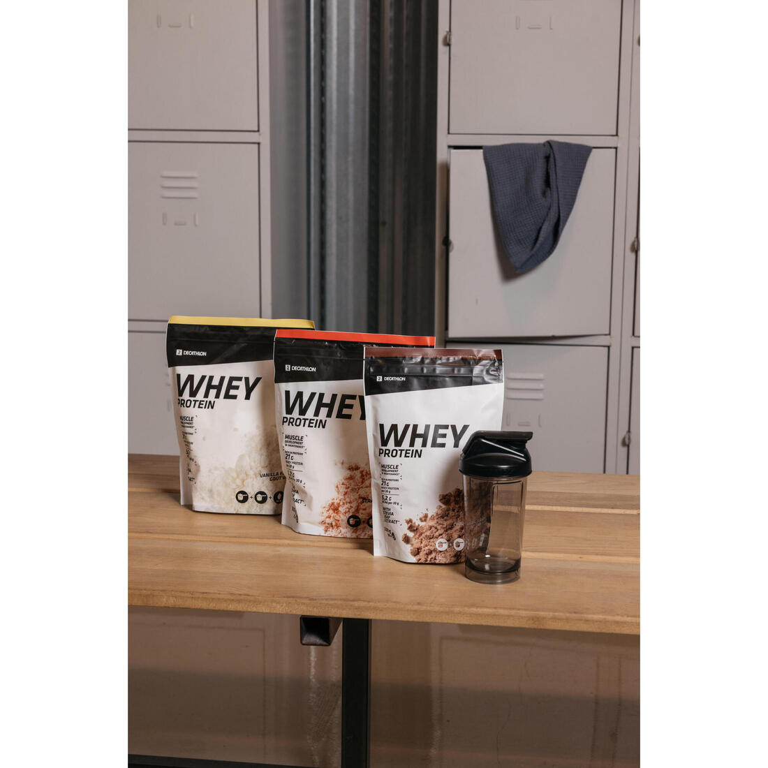 Whey protein fraise 900g