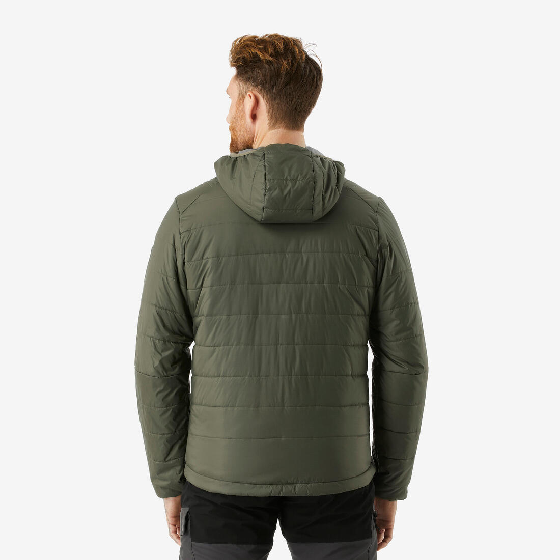 Doudoune de trek synthétique à capuche homme, MT100 - 5°C