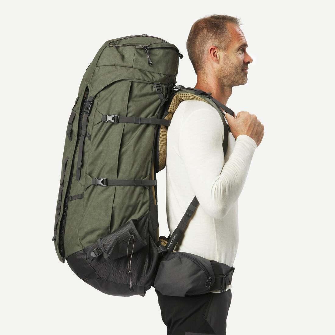 Sac à dos de trekking homme 90+10l - mt900 symbium
