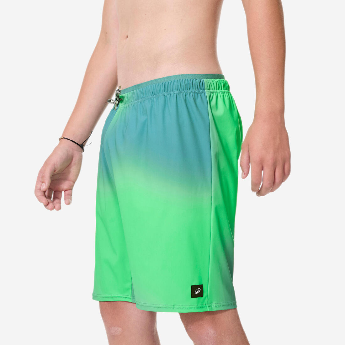Short de bain long natation Garçon - 100 Hotu