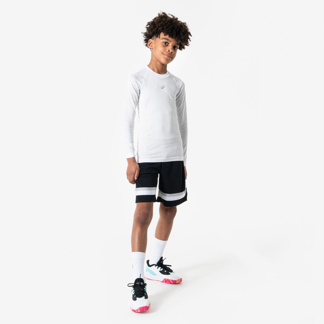Sous-maillot basketball NBA manche longue enfant