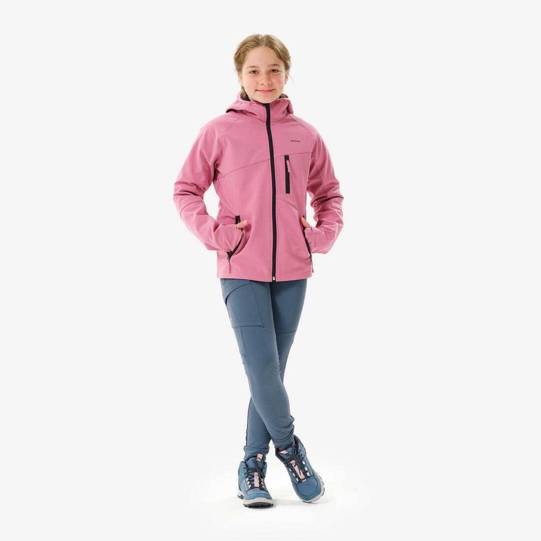 Veste softshell de randonnée enfant 7-15 ans, MH900