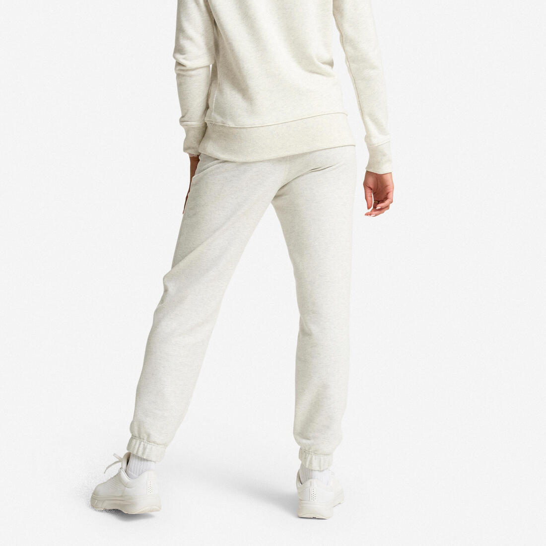 Pantalon de jogging droit en coton femme