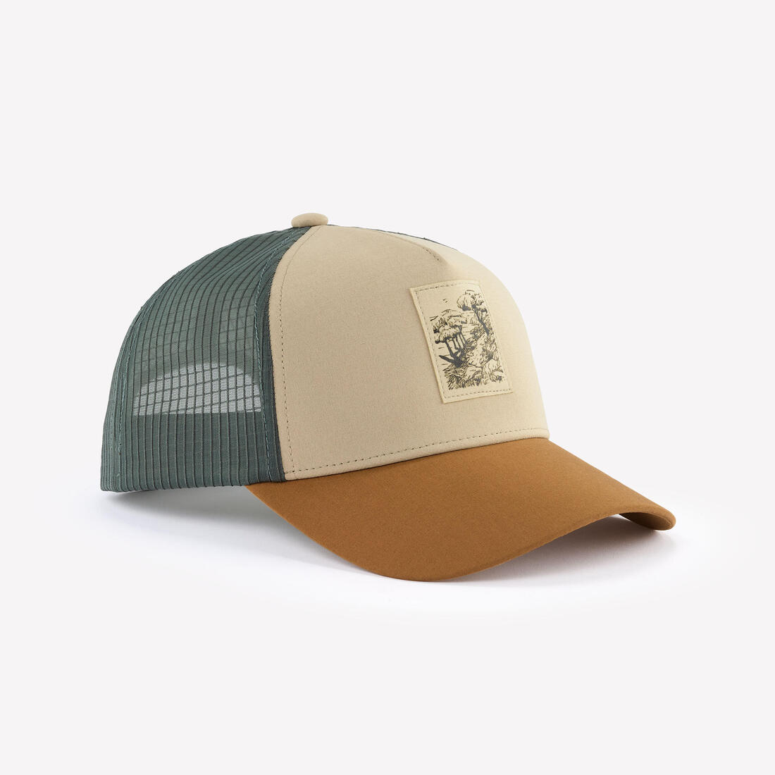 Casquette de randonnée, TRUCKER 500 foncé