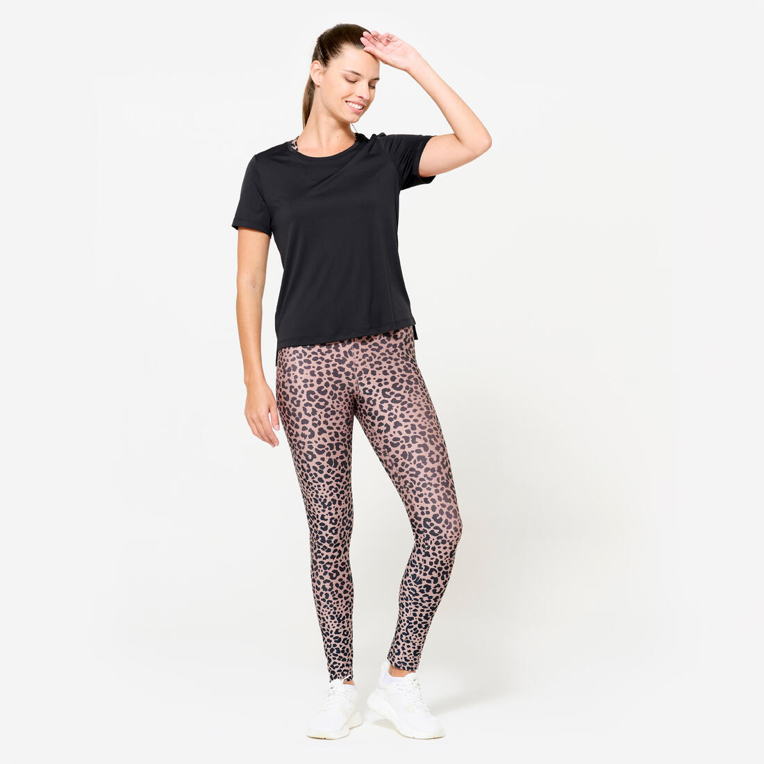 T-shirt fitness manches courtes femme
