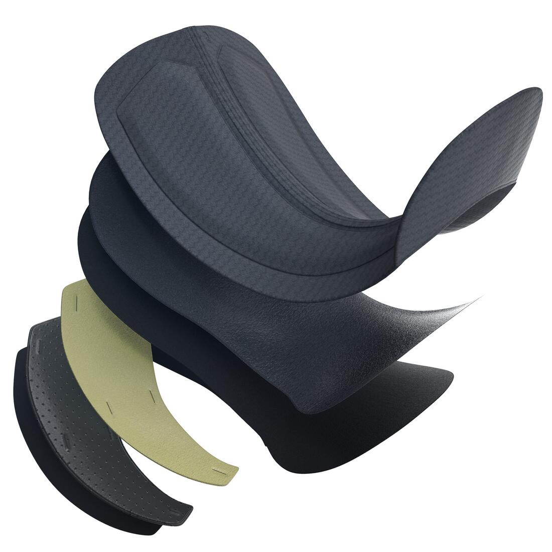 Cuissard vélo route sans bretelles homme RC500 marine