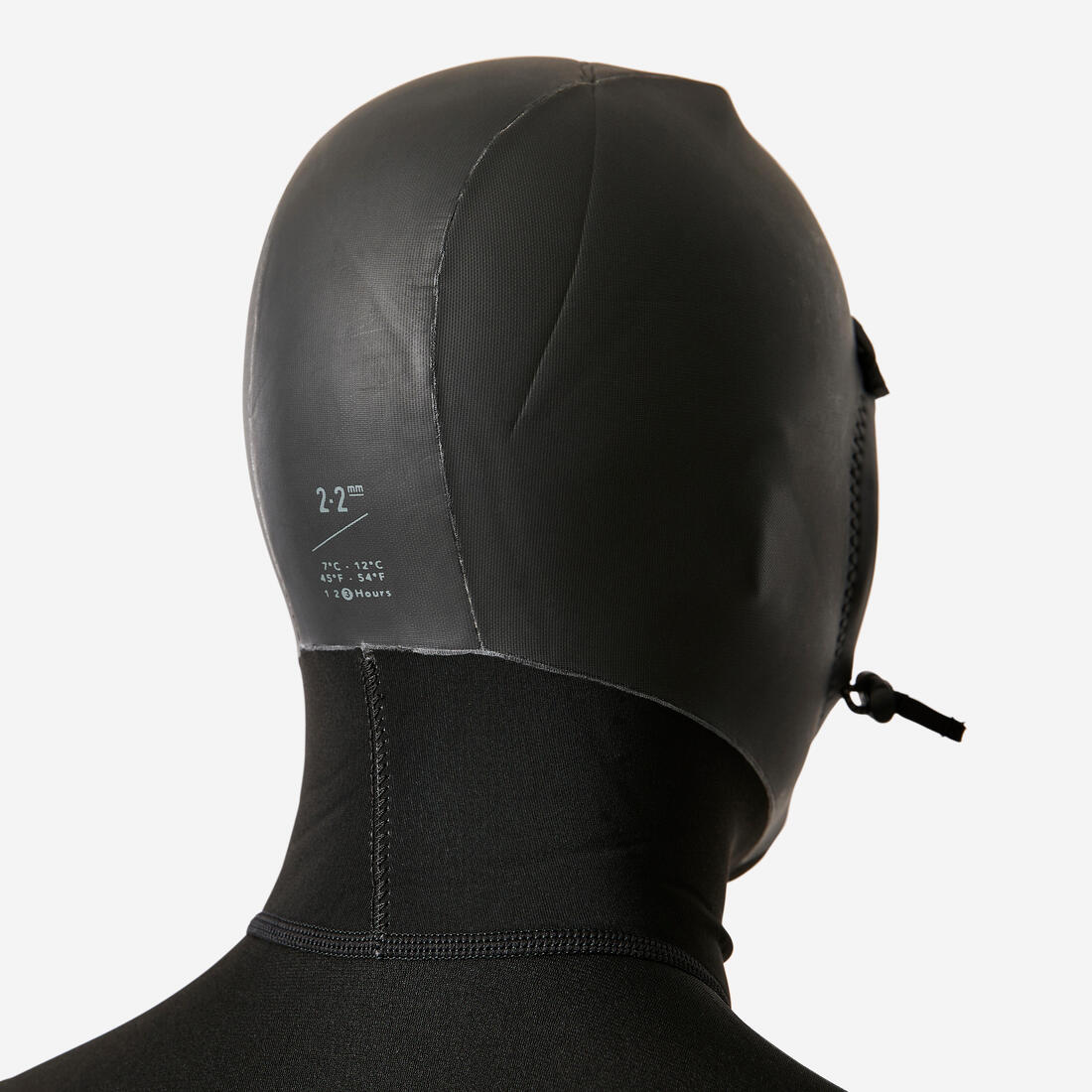 Top néoprène 1 mm avec cagoule surf 2 mm intégrée