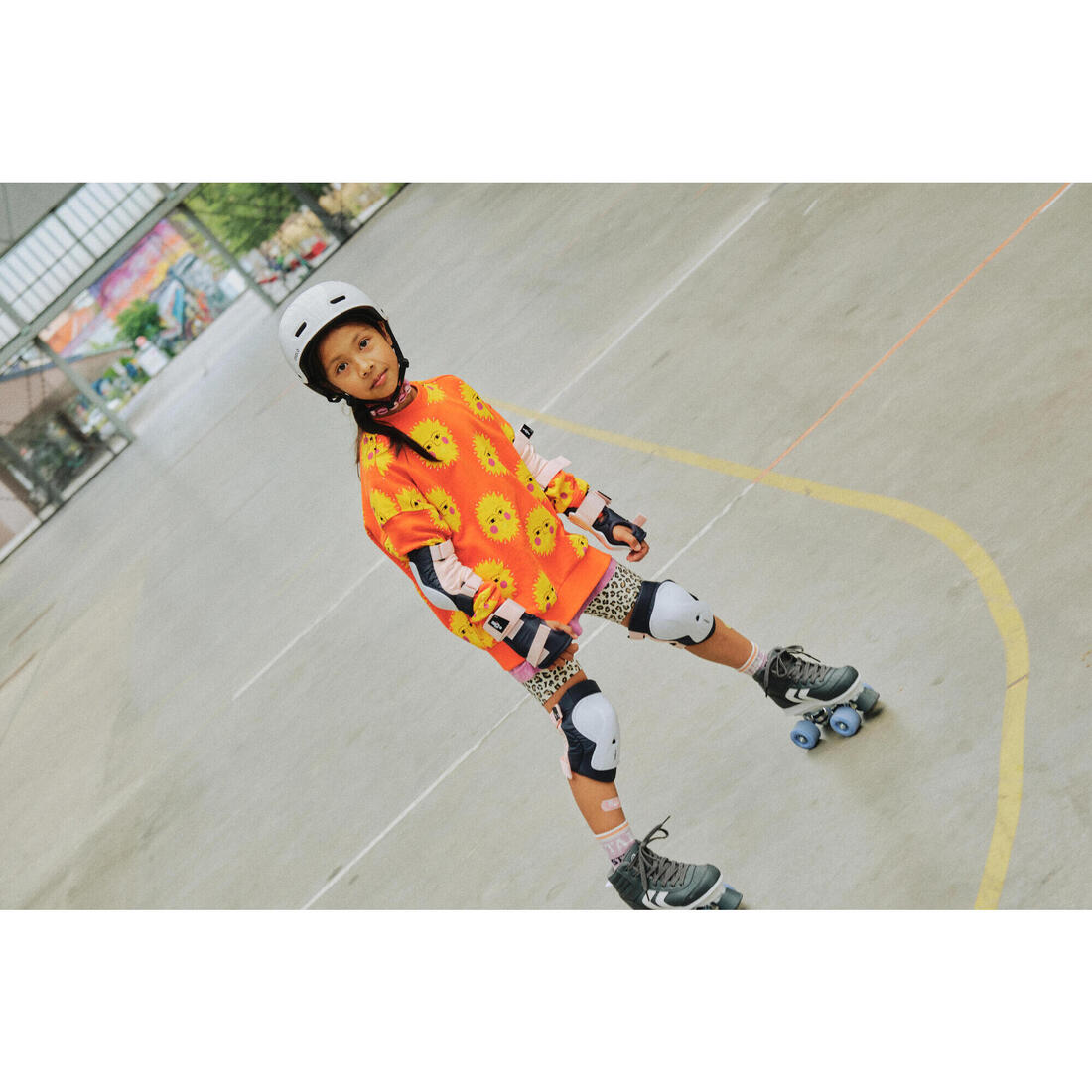 Patin à roulettes enfant QUAD 100 JR