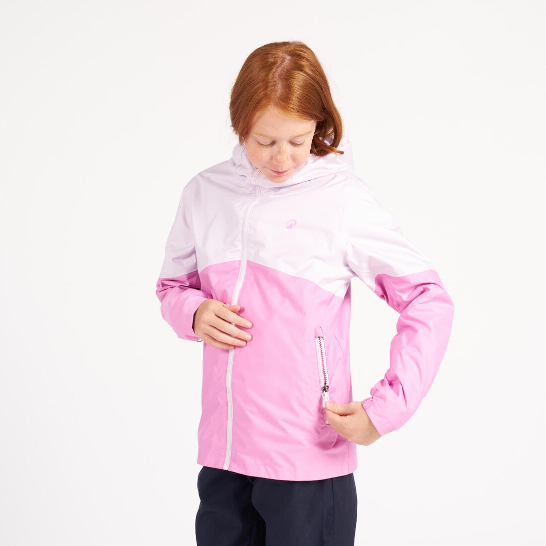 Veste imperméable et coupe vent de voile enfant, 100 navy