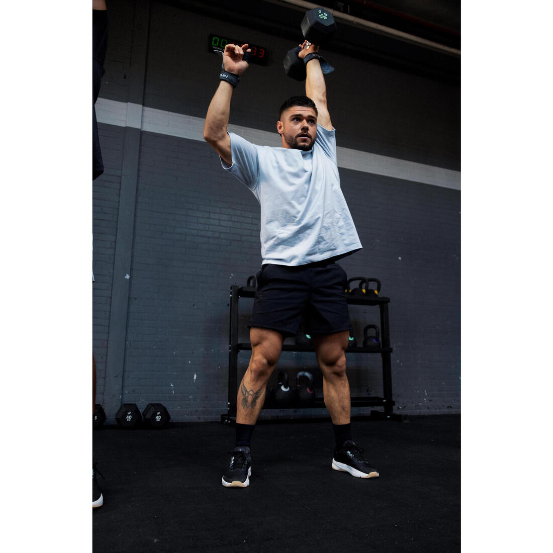 Short léger de bodybuilding