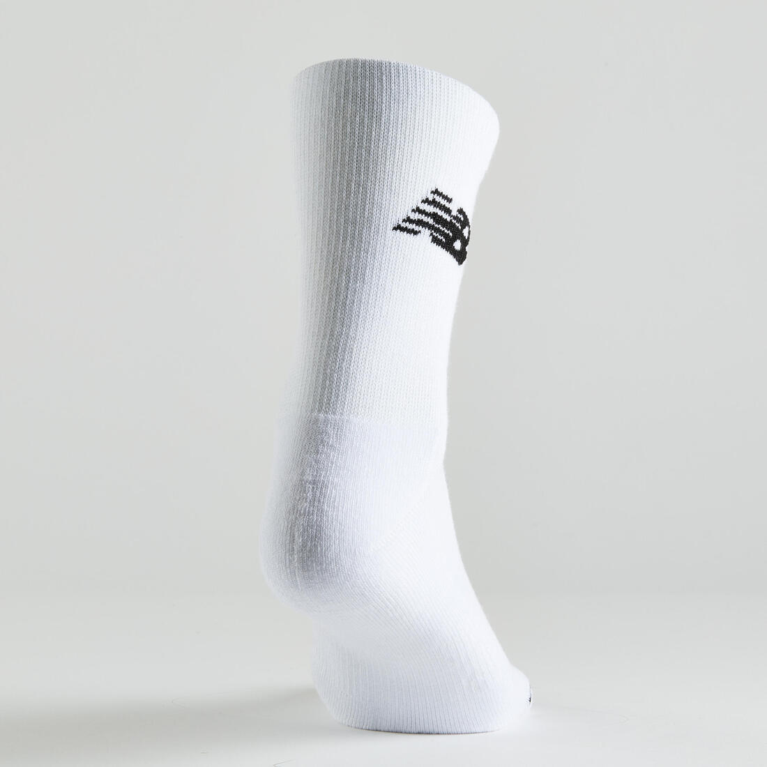 Chaussettes de sport hautes lot de 3, blanc