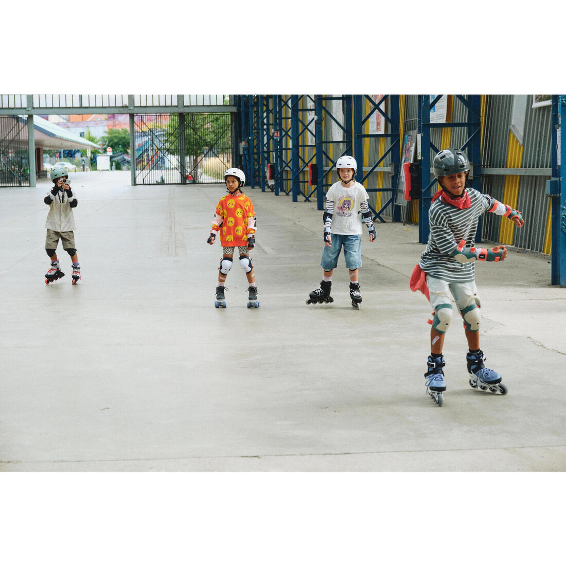 Patin à roulettes enfant QUAD 100 JR