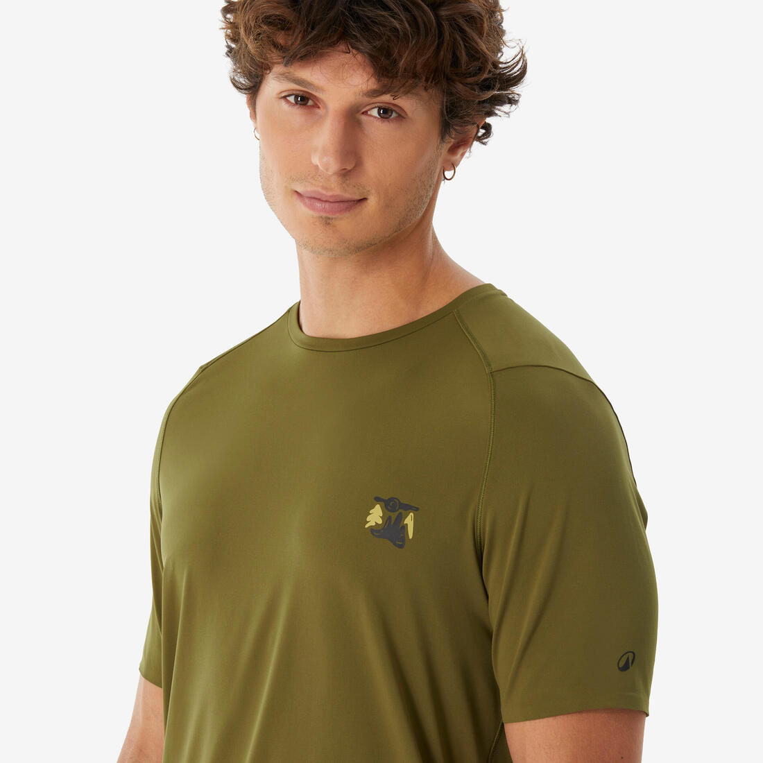 T-shirt de randonnée manches courtes - MH500 - homme