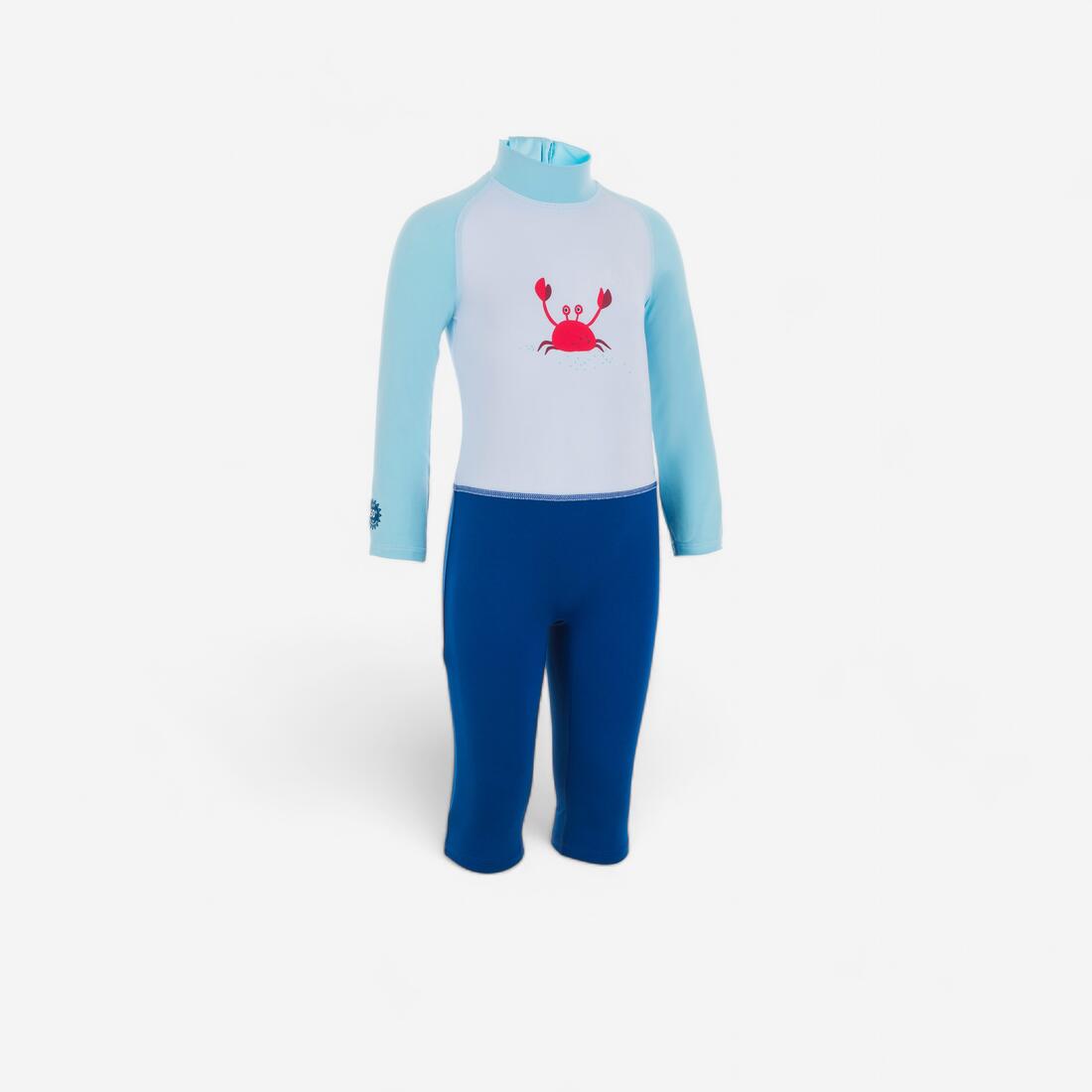 Combinaison de natation anti uv bébé / enfant manches longues imprimé