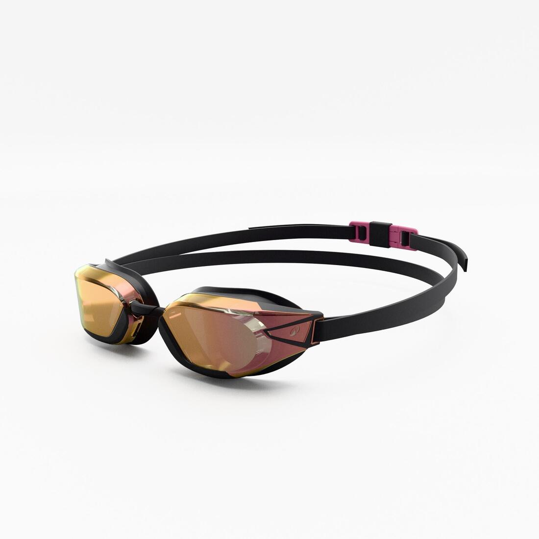 Lunettes de natation Taille Unique - Bfast noir miroir orange fire – noir fumé