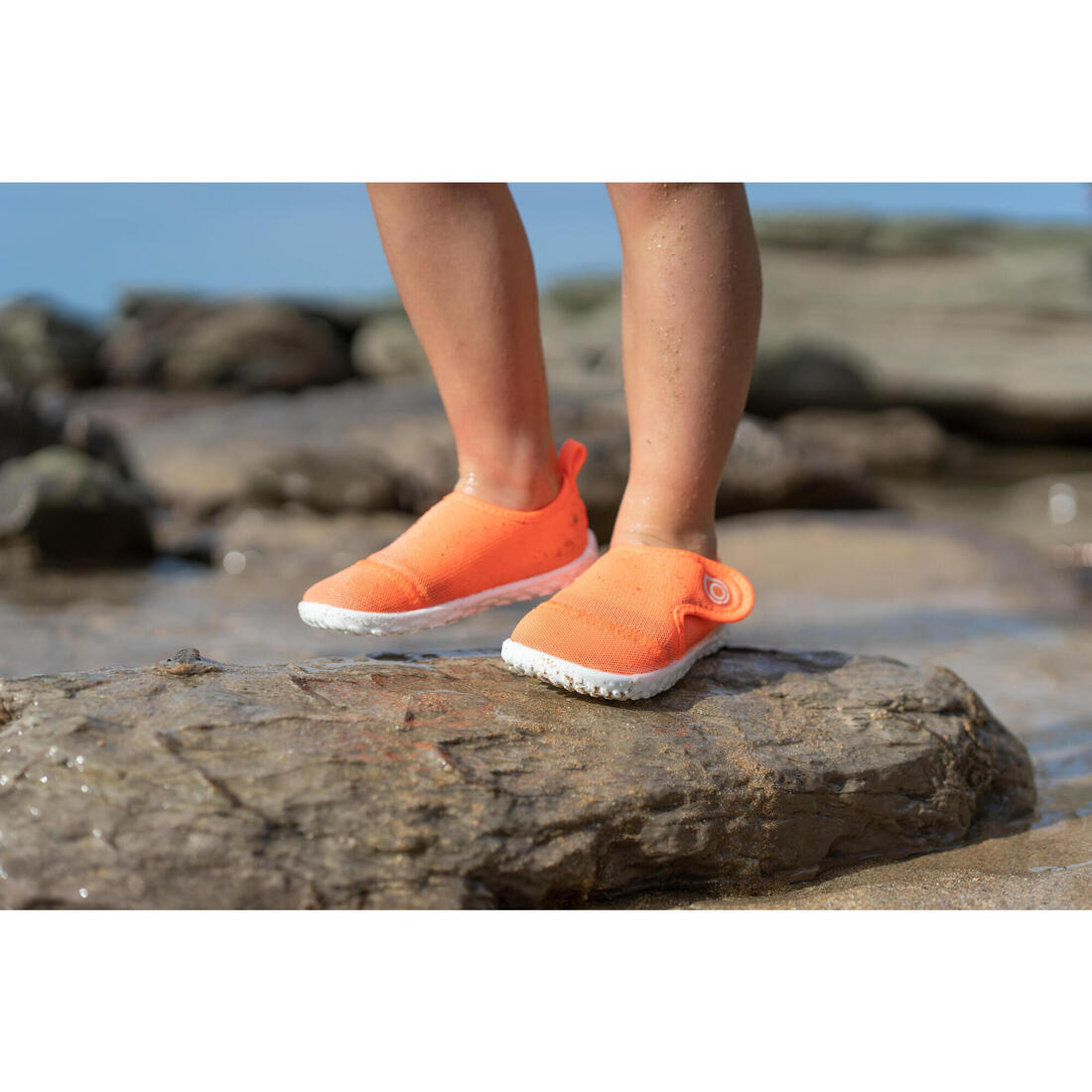 Chaussures aquatiques Bébé - Aquashoes 100 Turquoise