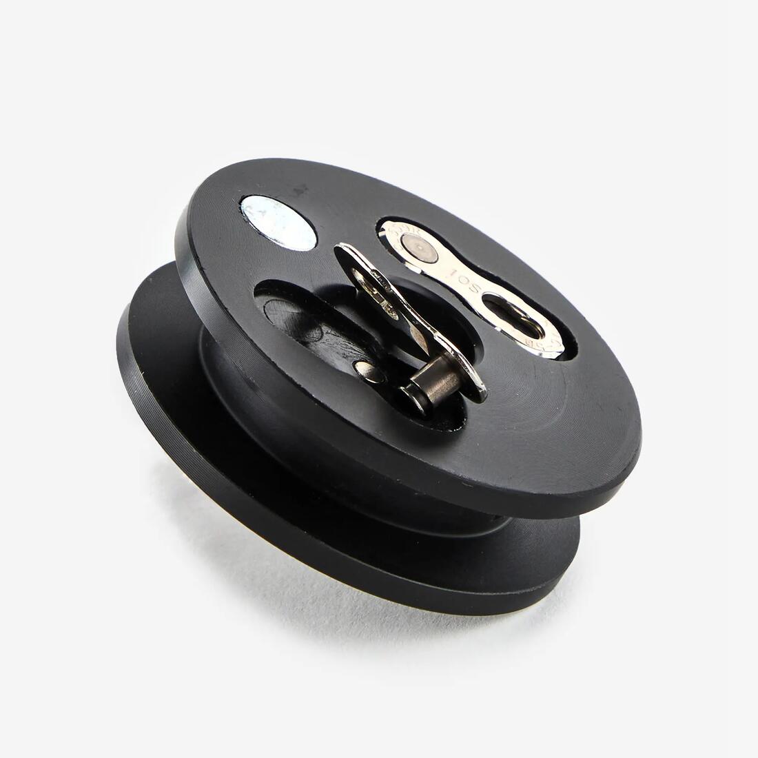 Repose chaîne axe traversant 12 mm pour l'entretien et le transport du vélo
