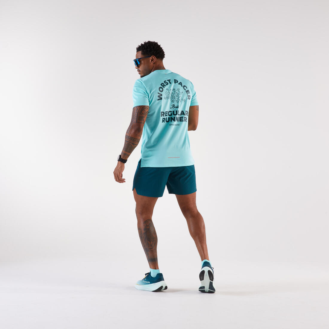 Short de running Homme - KIPRUN Run 500 Confort