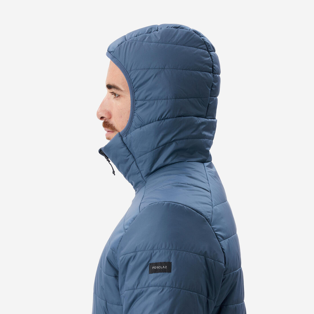 Doudoune de trek synthétique à capuche homme, MT100 - 5°C