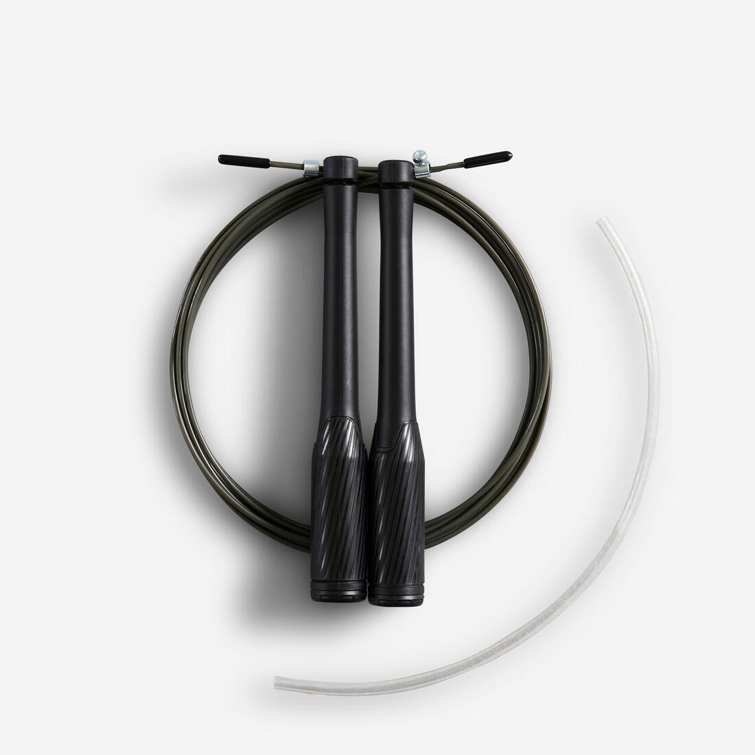 Corde à sauter de cross training vitesse - speed rope noire
