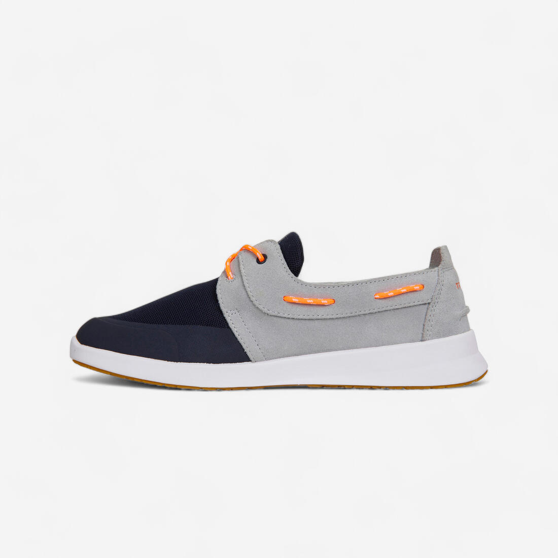 Chaussures bateau femme Cruise 100 vert Blue grey – orange corail fluo