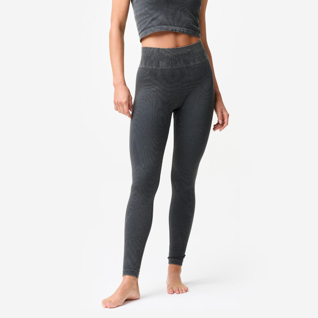 Legging de yoga et pilates sans couture et extensible femme