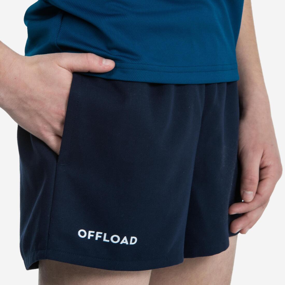 Short de rugby avec poches enfant - r100