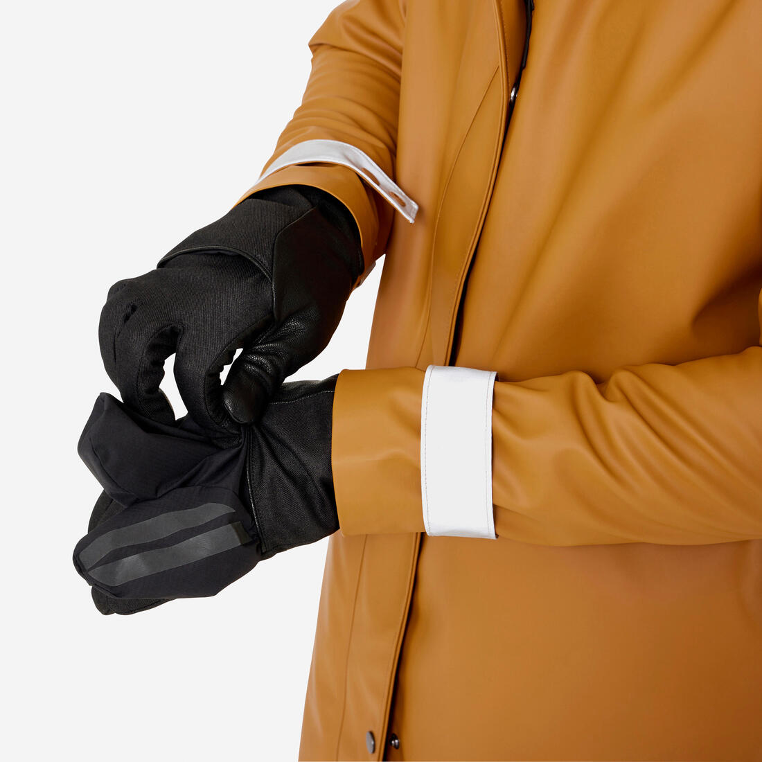 Gants - vélo ville adultes - 940 noir