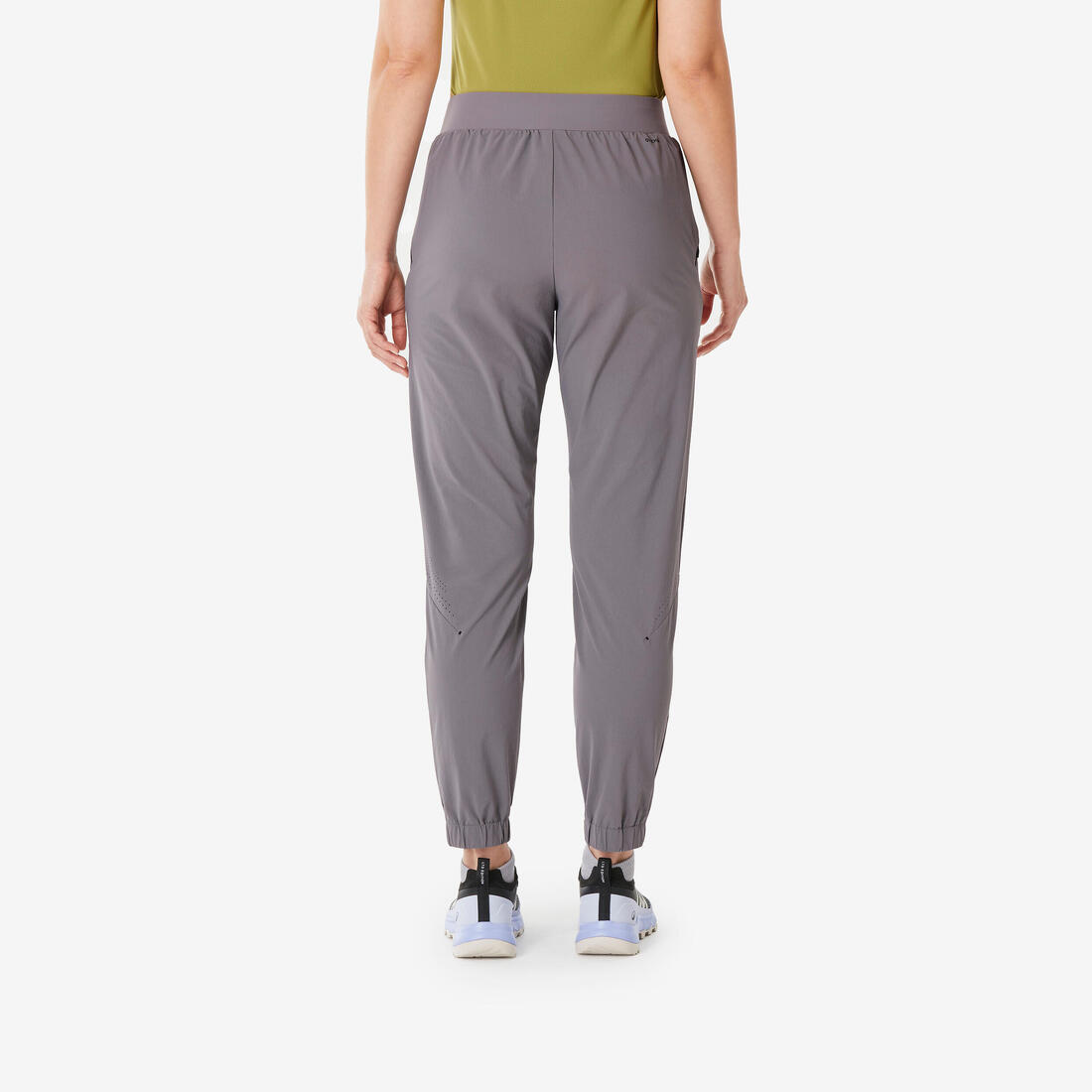 Pantalon de randonnée femme, MH500 Light gris foncé