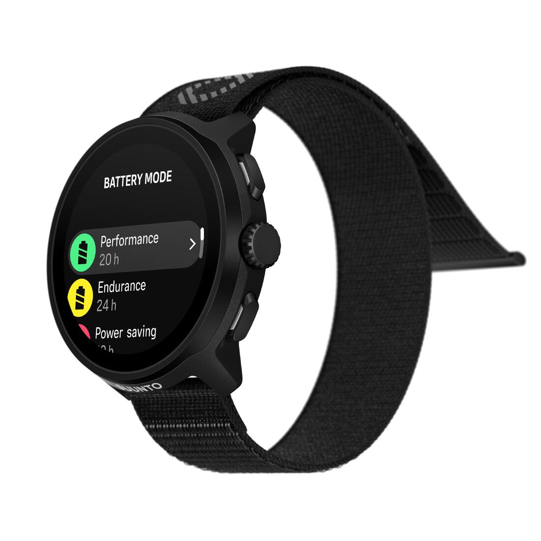 Montre GPS sport et course à pied SUUNTO RUN All Black