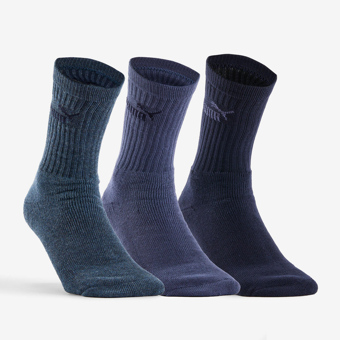 Chaussettes de sport Puma hautes x3 marine