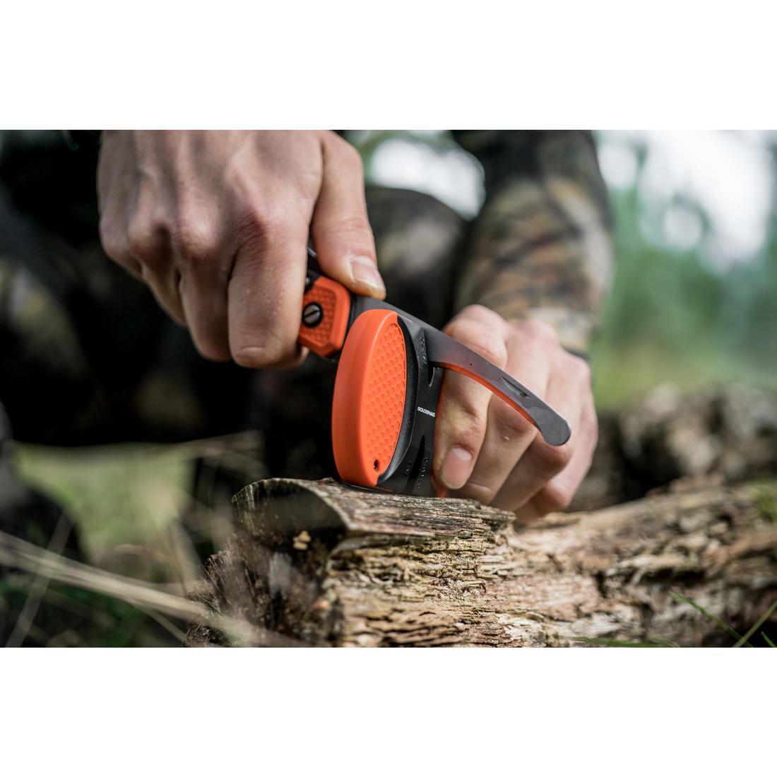 Couteau chasse multifonctions X7 Orange