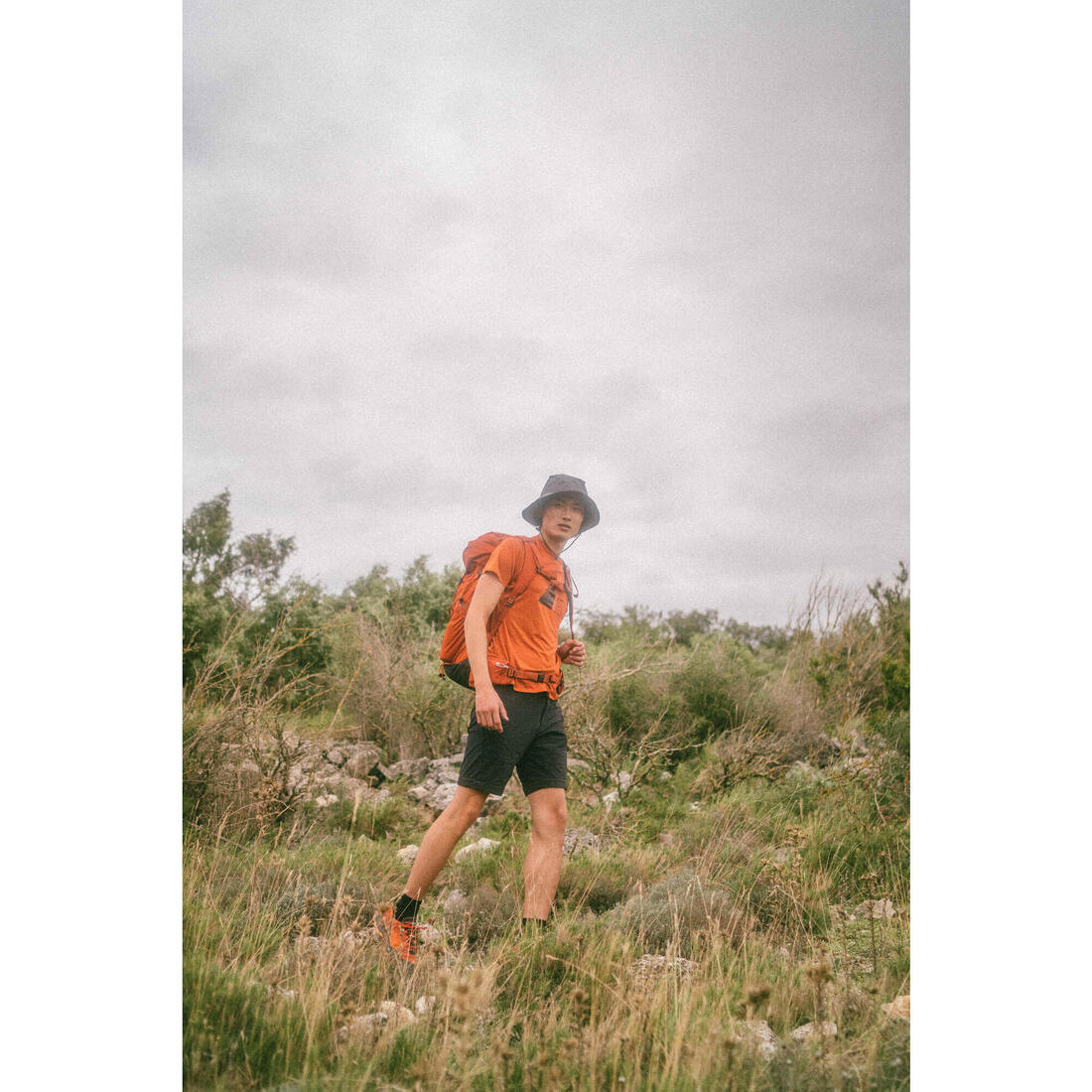 Short long de randonnée homme, MH500