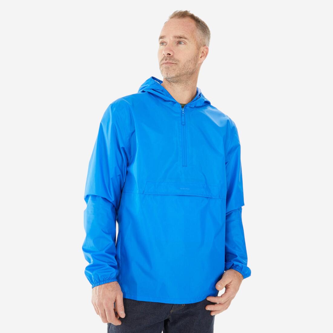 VESTE RAINCUT 1/2 ZIP – bleu électrique