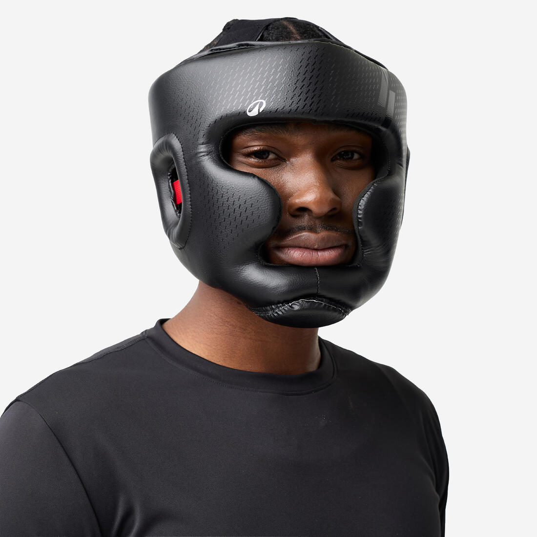 Casque de boxe adulte intégral, noir et