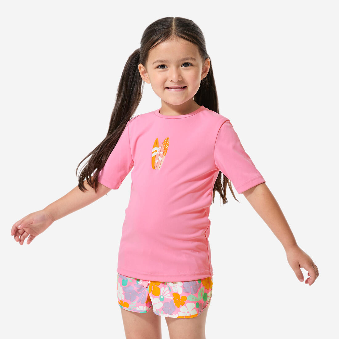 Water tee shirt anti uv surf enfant imprimé