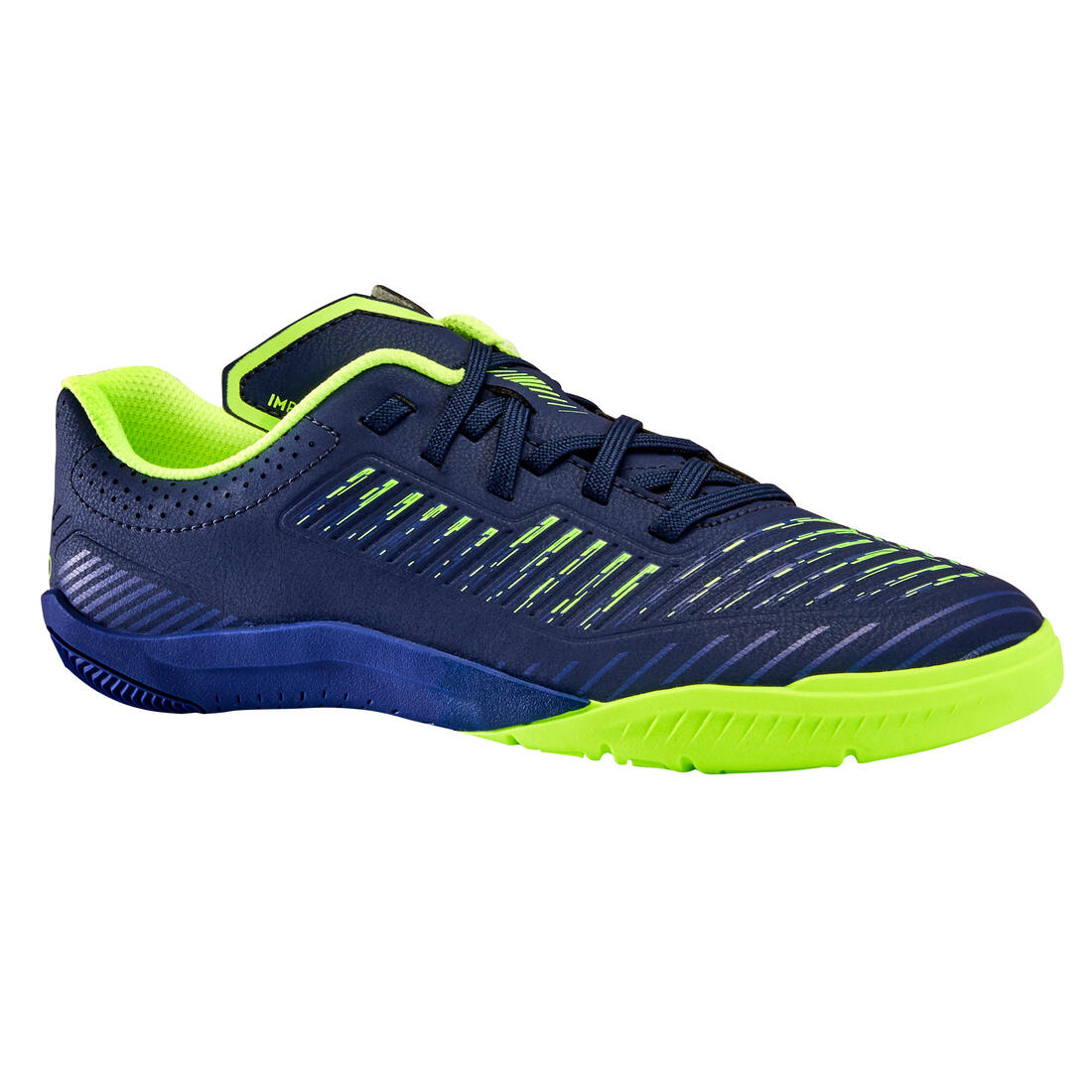 Chaussures de Futsal  enfant GINKA 500 bleu foncé
