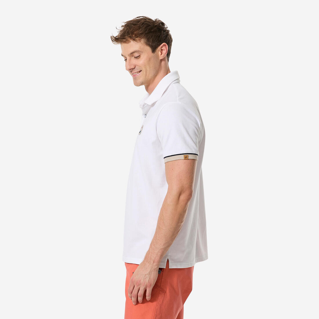 Polo manches courtes de voile homme,100