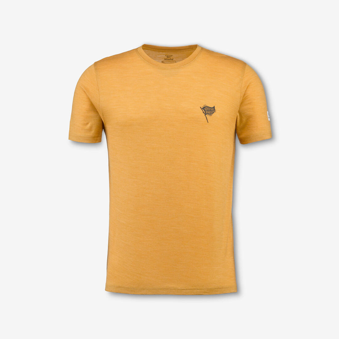 T-shirt manches courtes de trek en laine mérinos homme, Merino Fresh